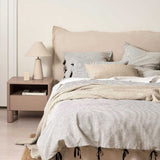 Aura | Chambray Mini Stripe QC / KB - Smoke