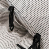 Aura | Chambray Mini Stripe QC / KB - Smoke