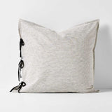 Aura | Chambray Mini Stripe Euro P/Case - Smoke