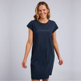 Foxwood | Signature Tee Dress - Navy