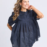 Elm | Monty SS Shirt - Navy