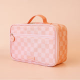 Fox & Fallow | Lunch Bag - Peach Check