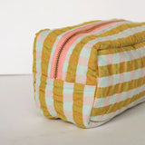 Mosey Me | Dopp Kit - Pink Quartz Seersucker