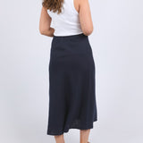 Elm | Eleni Skirt - Dark Sapphire