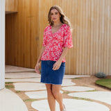 Foxwood | Belle Skirt - Mid Blue