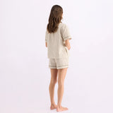 Hommey | Sleep Short - Matcha Stripes