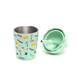 Chino Club | Mini Smoothie Cup & Straw 200ml - Skate