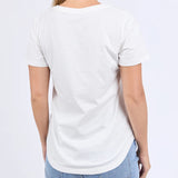 Foxwood | Limoncello Tee - Vintage White