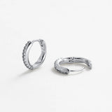 Zafino | Celeste Huggie - Silver