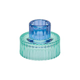 Annabel Trends | Small Jewel Candle Holder - Blue