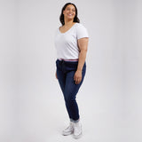 Elm | Melody Denim Jogger - Indigo