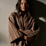 Hommey | Cotton/Ramie Robe - Hazelnut
