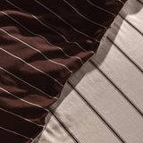 Hommey | Quilt Cover - Vanilla/Mahogany