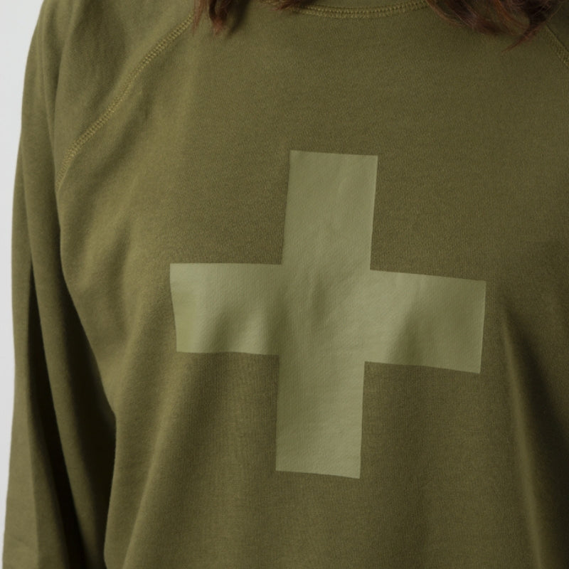 Stella + Gemma | Everyday Sweater - Khaki Cross