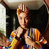 Sage x Clare | Nicolette Hair Wrap - Russet