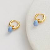 Zafino | Sofia Hoop - Blue/Gold