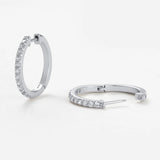 Zafino | Catalina Hoop - Silver