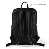 OiOi | Multitasker Nappy Backpack - Black Faux Leather