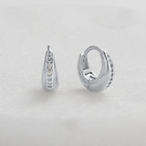 Zafino | Hayley Huggie - Silver