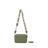 Black Caviar Designs | Melrose Quilted Raven Bag - Khaki