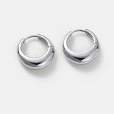 Zafino | Cleo Hoop Medium - Silver