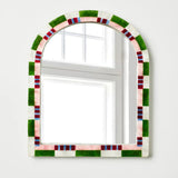 Bloom Nouveau Check Mirror