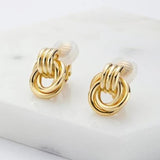 Zafino | Poppy Clip On Earrings - Gold