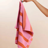 Hommey | Tea Towel - Sherbet Stripes
