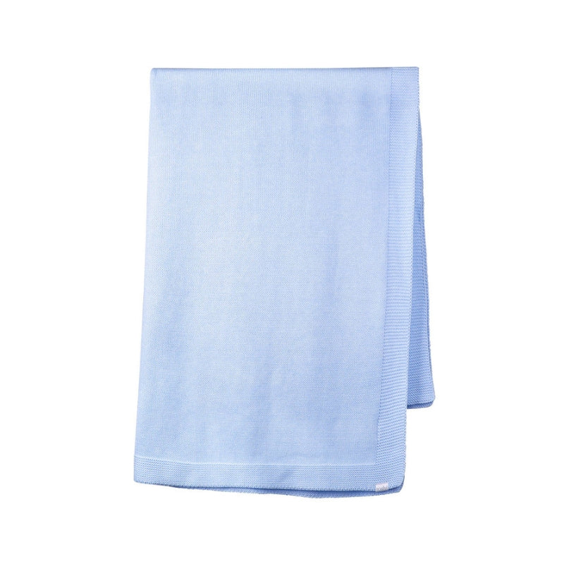 Toshi | Organic Blanket Snowy - Seabreeze