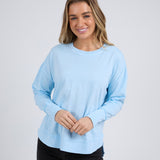 Foxwood | Farrah Long Sleeve - Waterfall Blue