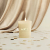 al.ive | Mini Soy Candle Bauble - Golden Wattle & Citrus