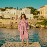 Hommey | Velour Robe - Fig
