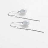 Zafino | Talia Thread Earring - Silver