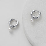 Zafino | Emery Earring - Pearl/Silver