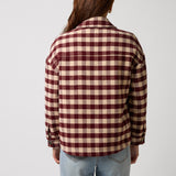 Stella + Gemma | Carly Coat - Merlot
