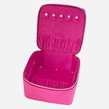 Tonic | Large Luxe Velvet Jewellery Cube - Berry