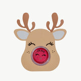 Oh Flossy | Lipstick Stocking Stuffer - Rudolph Blue Ears