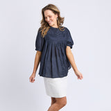 Elm | Monty SS Shirt - Navy