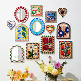 Bloom Nouveau Check Mirror
