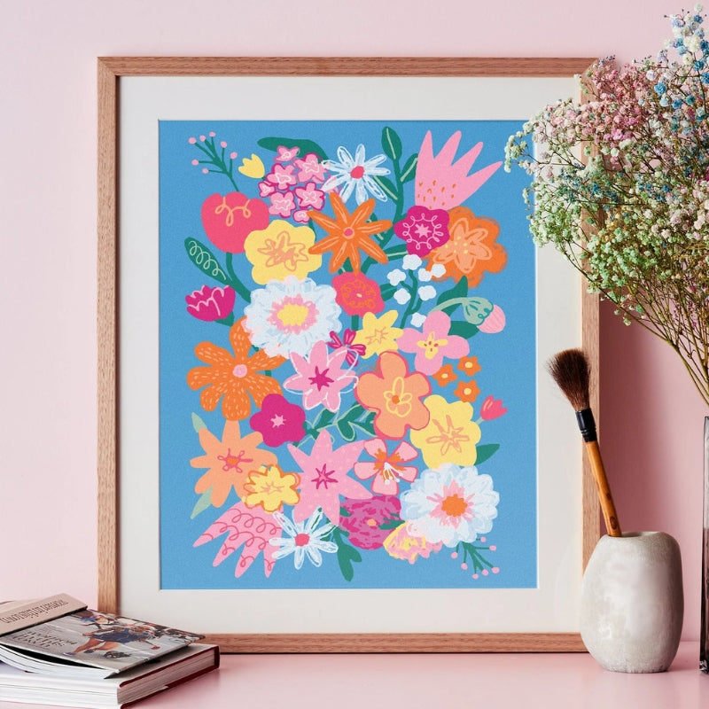 Journey Of Something | Paint by Numbers - Wildflowers