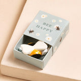 Lisa Angel | Tiny Matchbox Ceramic Token - Bee