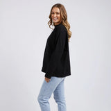 Foxwood | Hold Up Long Sleeve - Washed Black