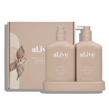 al.ive | Wash & Lotion Duo - Apricot & Sweet Fig