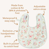 Snuggle Bib - White Rabbit