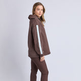 Foxwood | Knit Collar Crew - Coffee