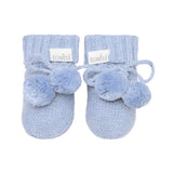 Toshi | Organic Booties Marley - Seabreeze