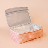 Fox & Fallow | Lunch Bag - Peach Check