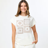 Stella + Gemma | Cuff Tee Clay - Tuscan Tile