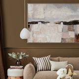 Farmland Dusk Canvas - 75x100cm - Framed Oak Canvas