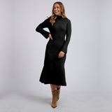 Foxwood | Bexley Long Sleeve Dress - Black